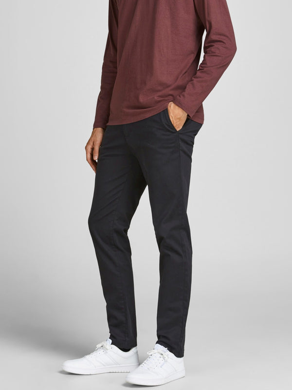 Jack & Jones Chino Housut Musta