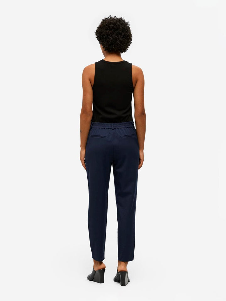 Object Housut Tummansininen - Canny