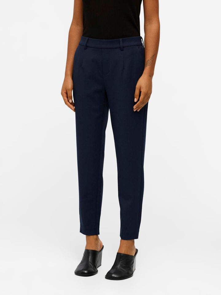 Object Housut Tummansininen - Canny