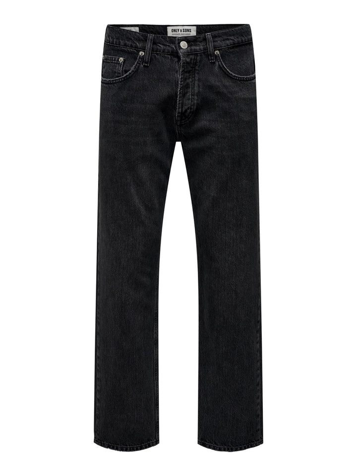 Only & Sons Loose Fit Farkut Musta - Canny