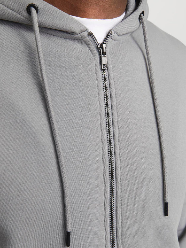 Jack & Jones Huppari Vetoketjulla Harmaa - Canny