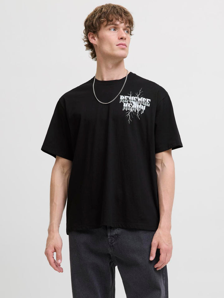 Jack & Jones Eaglerock T-paita Musta - Canny