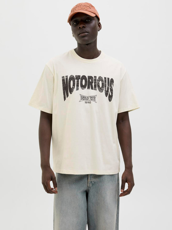 Jack & Jones Eaglerock T-paita Antiikkivalkoinen - Canny