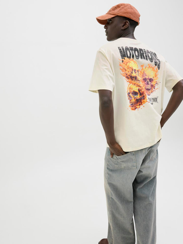 Jack & Jones Eaglerock T-paita Antiikkivalkoinen - Canny