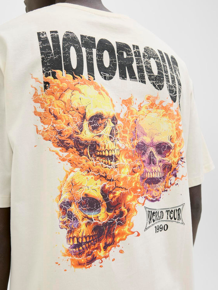 Jack & Jones Eaglerock T-paita Antiikkivalkoinen - Canny