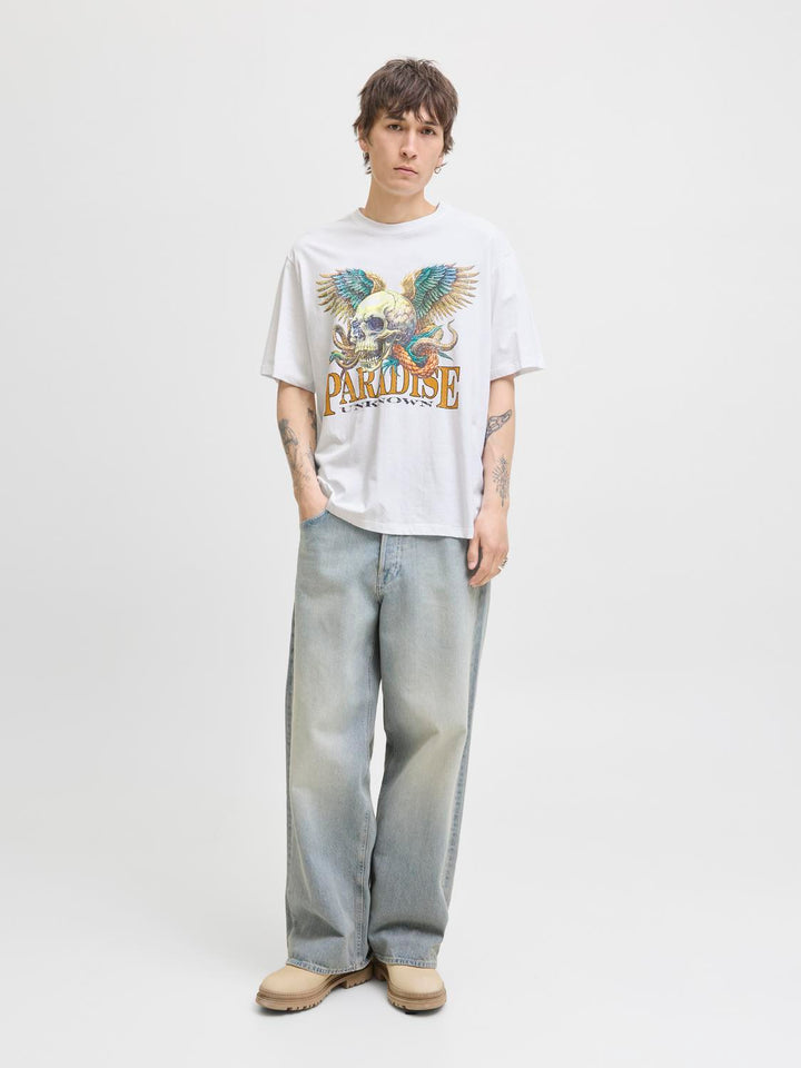 Jack & Jones Eaglerock T-paita Valkoinen - Canny