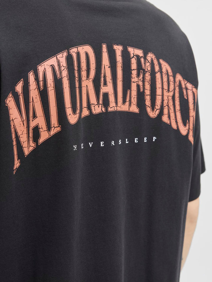 Jack & Jones Eaglerock T-paita Musta Tap - Canny