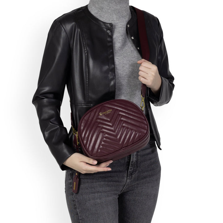 Remonte Olkalaukko Chevron Punainen - Canny