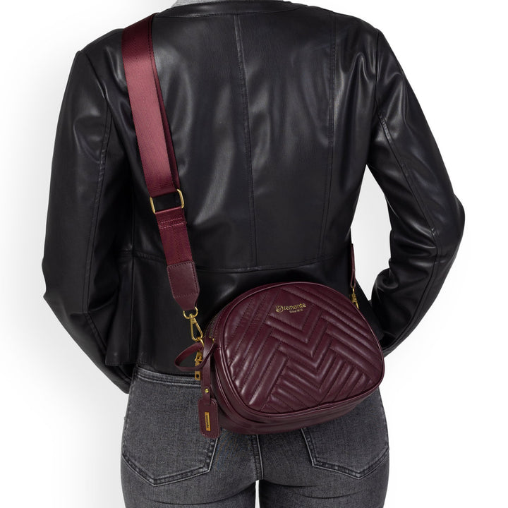 Remonte Olkalaukko Chevron Punainen - Canny