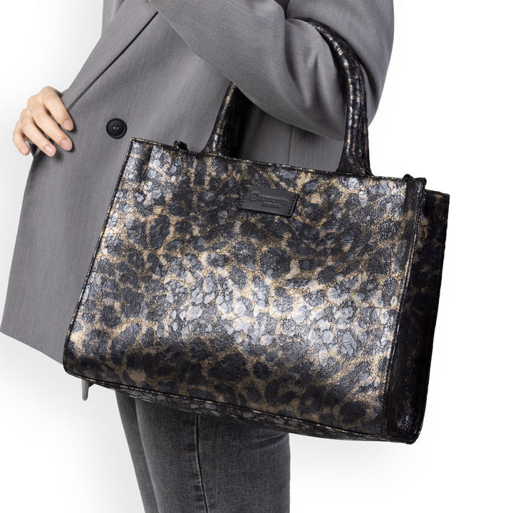 Remonte Leopardikuvio Kaksiosainen Laukku - Canny