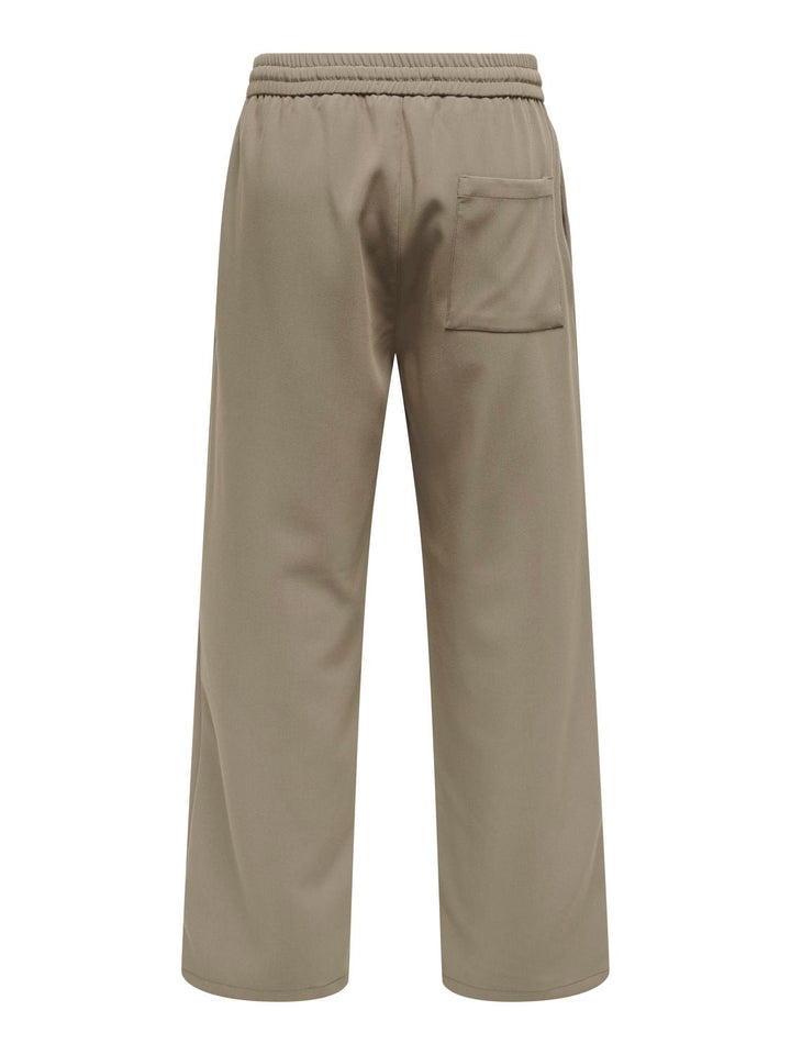 Only & Sons Loose Fit Housut Beige - Canny