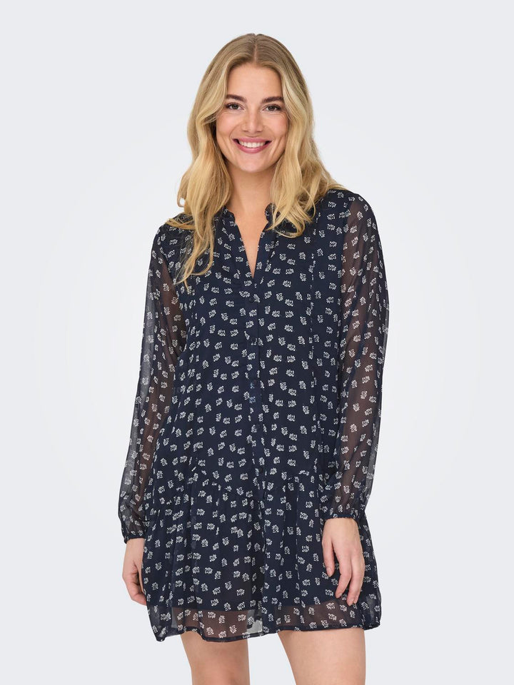 Only Kevyt Kukkamekko Sininen - Canny