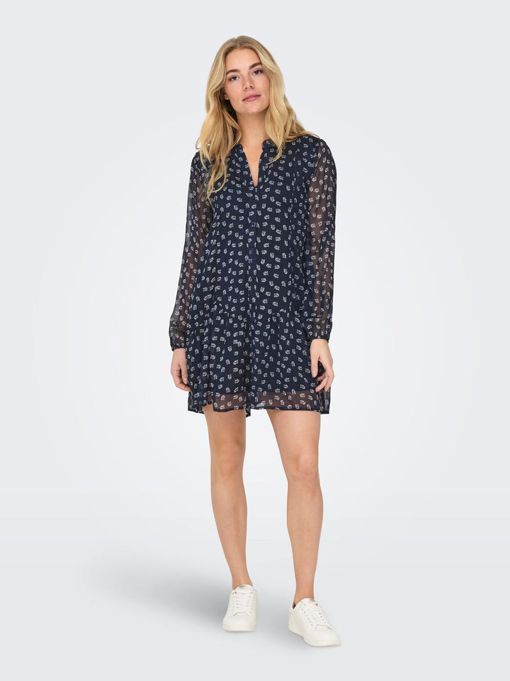 Only Kevyt Kukkamekko Sininen - Canny