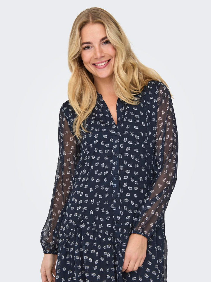 Only Kevyt Kukkamekko Sininen - Canny