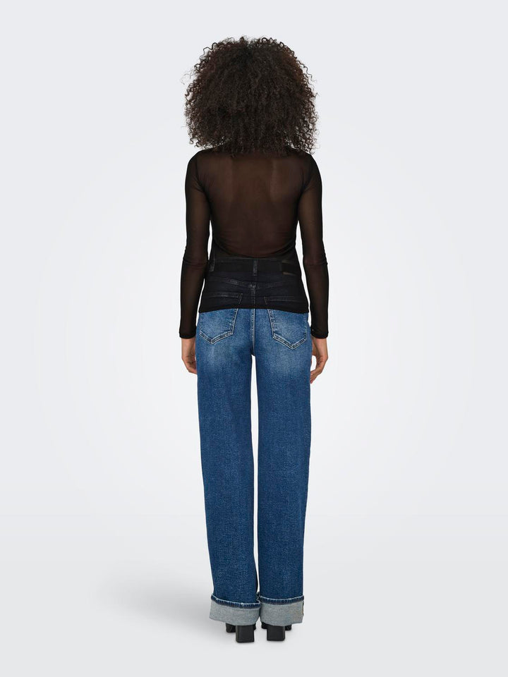 Only Mesh Toppi Musta - Canny