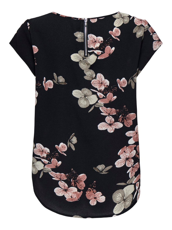 Only Kukallinen Toppi Musta - Canny