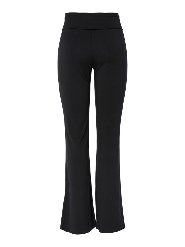 Pieces Flared Pants JRS Musta - Canny