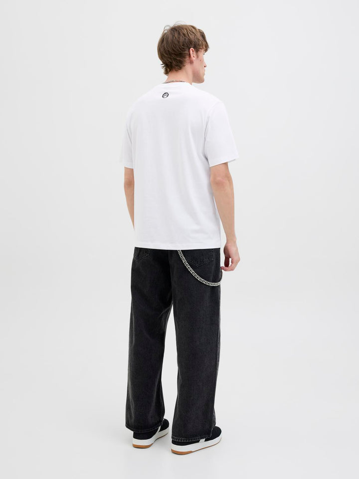 Jack & Jones Valkoinen UFC-lisenssi T-paita - Canny