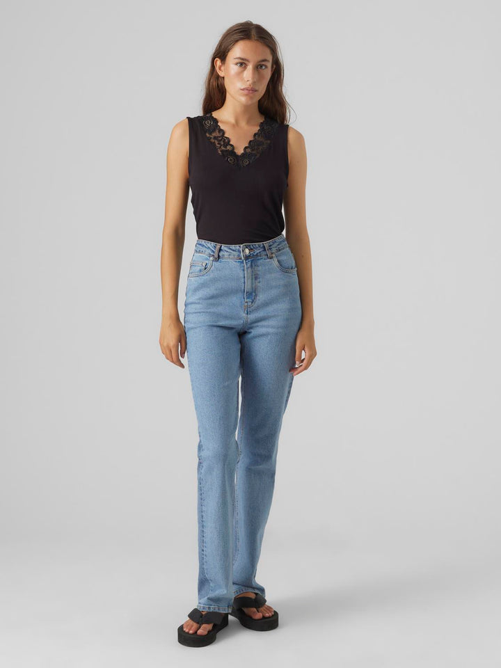 Veromoda Hihaton Pitsitoppi Musta - Canny