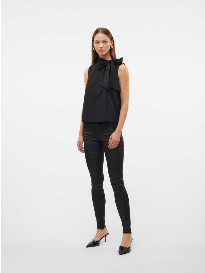 Veromoda Kiiltävät Skinny Fit Housut - Canny