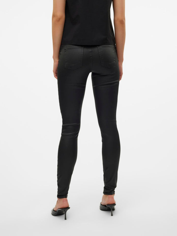 Veromoda Kiiltävät Skinny Fit Housut - Canny