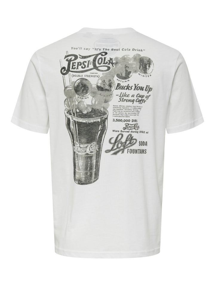 Pepsi Retro T-paita M/V Printti - Canny