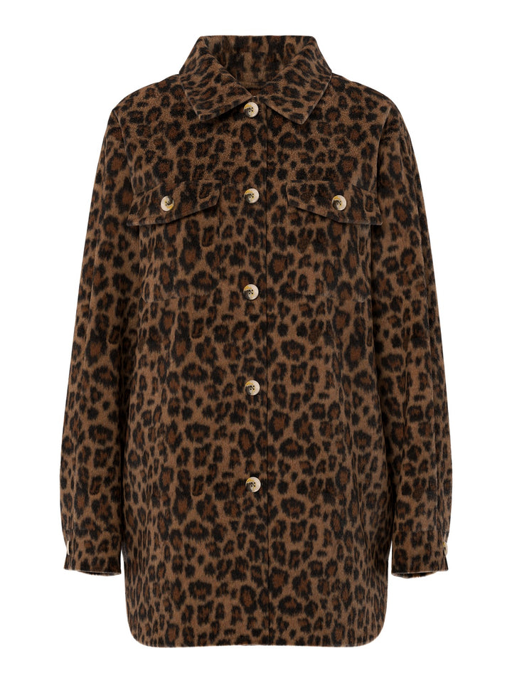 Pieces Paitatakki Leopardikuvio - Canny