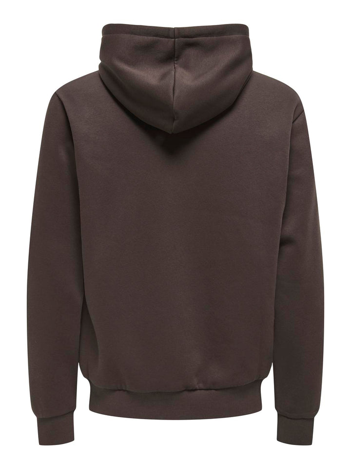 Only & Sons Perus Huppari Ruskea - Canny