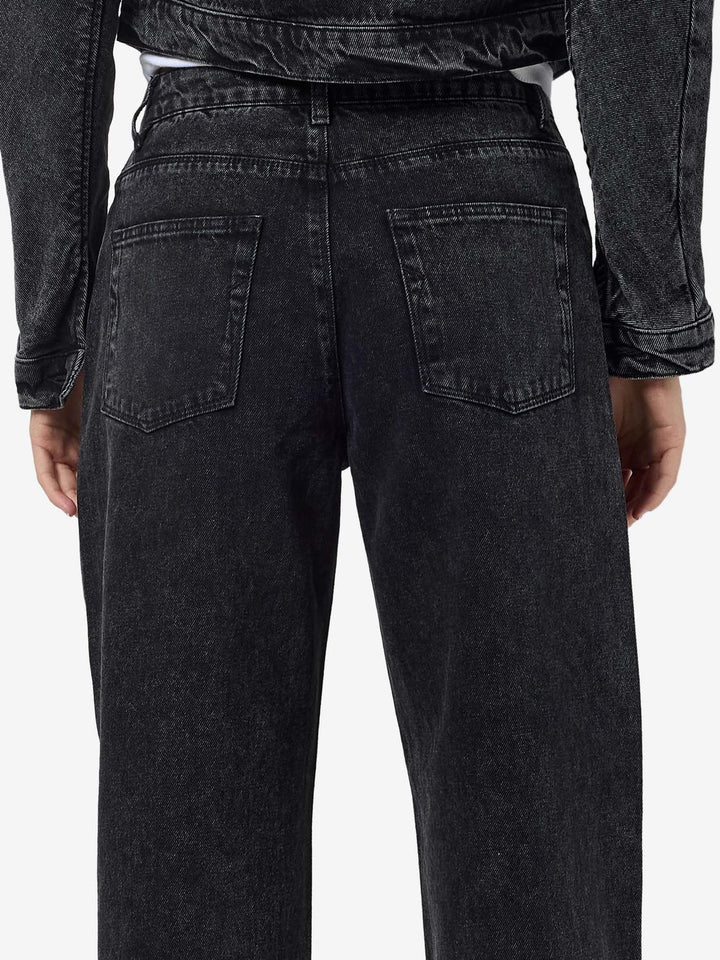 Noisy May Strassikoristeiset Farkut Musta - Canny