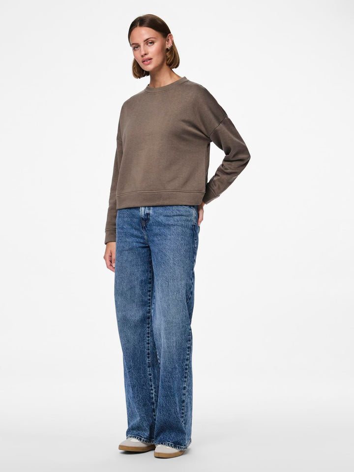 Pieces Svetari Ruskea Regular Fit - Canny