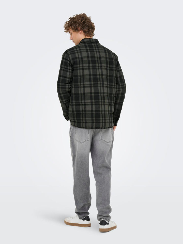 Only & Sons Paitatakki Mustaruutu - Canny