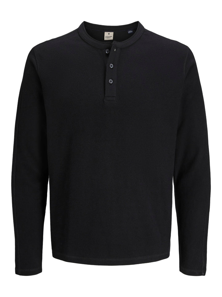 Jack & Jones Pitkähihainen T-paita Musta - Canny