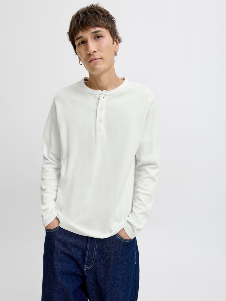 Jack & Jones Pitkähihainen T-paita Valkoinen - Canny