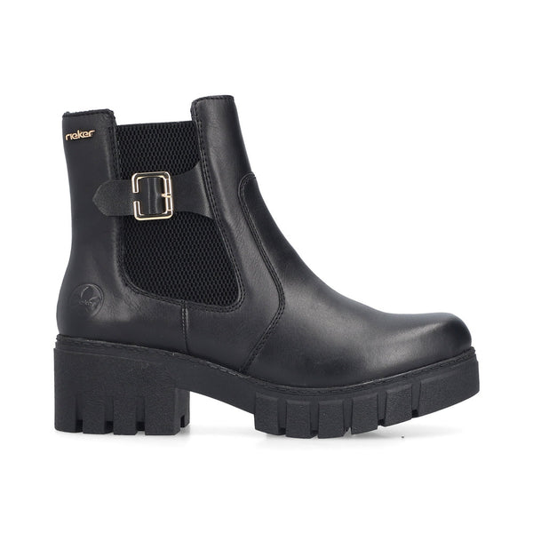 Rieker Naisten Chelsey Nilkkurit Musta
