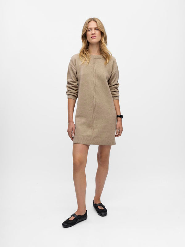 Obect Lyhyt neulemekko Ruskea