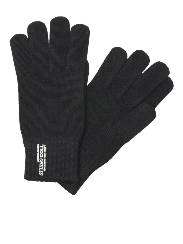 Jack & Jones Neulotut Käsineet Musta