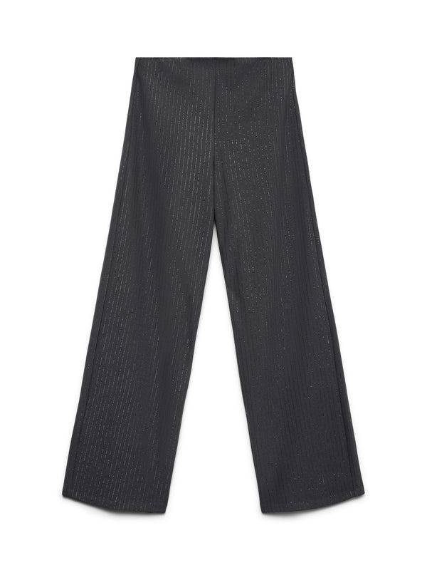 Veromoda Glitter Stripe Housut Musta