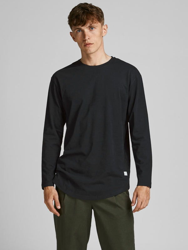 Jack & Jones Pitkähihainen T-Paita Musta