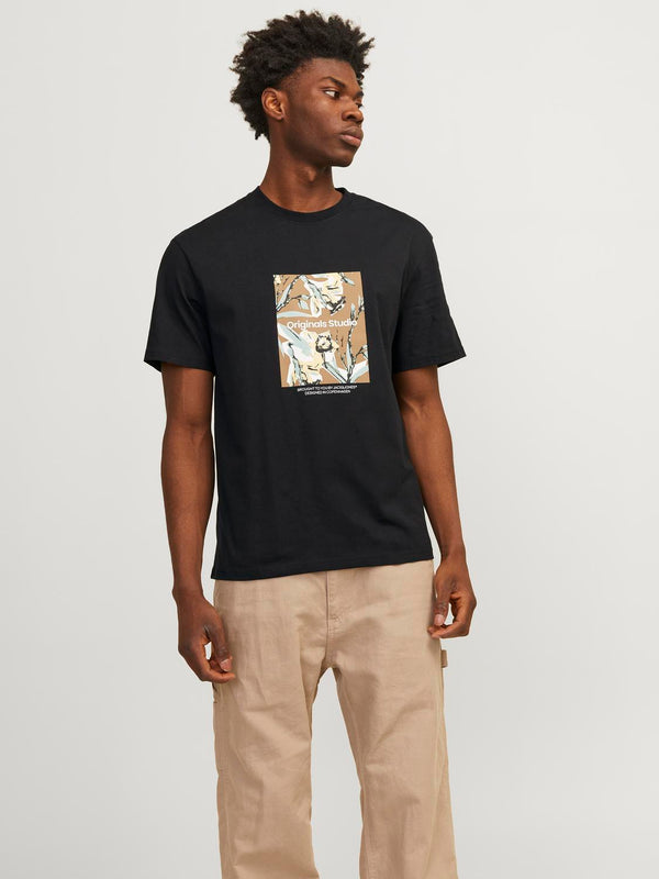 Jack & Jones Printti T-paita Musta