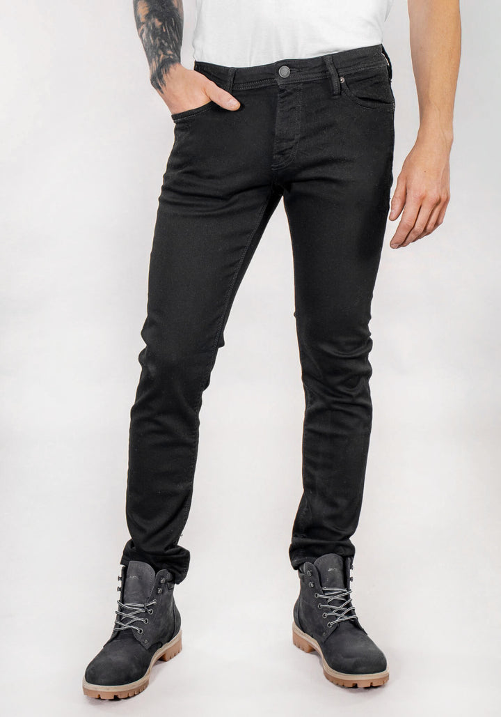 Jack & Jones Glenn 046 Slim Farkut Musta - Canny