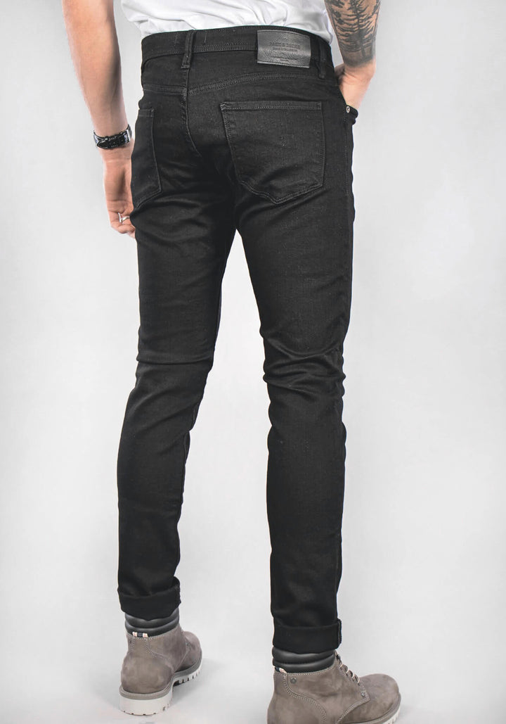 Jack & Jones Glenn 046 Slim Farkut Musta - Canny