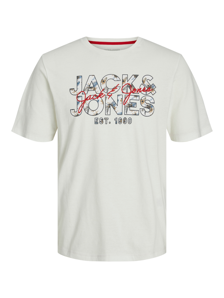 Jack & Jones Logo T-paita Valkoinen - Canny